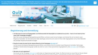 
                            2. Registrierung und Anmeldung – QuIP