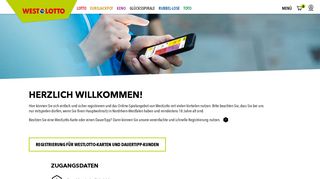 
                            6. Registrierung - WestLotto.de