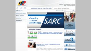
                            1. Registro Civil República Bolivariana de Venezuela - CNE