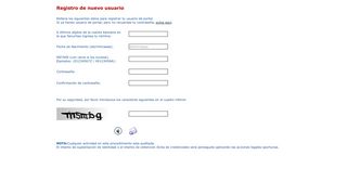 
                            2. Registro de nuevo usuario - Portal del Empleado - Securitas