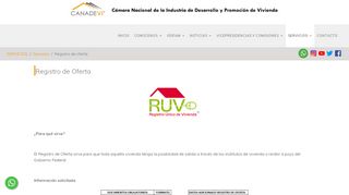 
                            7. Registro de Oferta - Canadevi