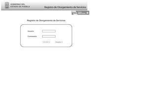 
                            4. Registro de Otorgamiento de Servicios