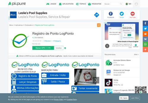 
                            8. Registro de Ponto LogPonto para Android - APK Baixar - APKPure.com