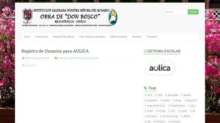 
                            5. Registro de Usuarios para AULICA – U.E.G.P. N°19 – Colegio ...