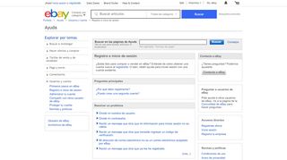 
                            11. Registro e inicio de sesión - eBay