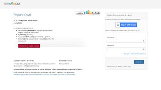 
                            9. Registro Elettronico - Login - Registro Cloud