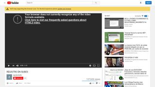 
                            7. REGISTRO EN SUBES - YouTube