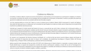 
                            2. Registro Público de Personas Desaparecidas: Gobierno Abierto