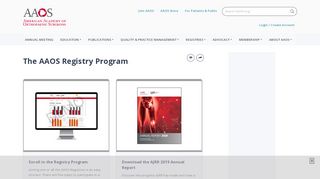 
                            10. Registry Login - American Joint Replacement Registry