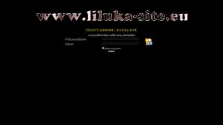 
                            3. Regisztráció - Liluka-site