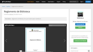 
                            10. Reglamento de Biblioteca Pages 1 - 10 - Text Version | FlipHTML5