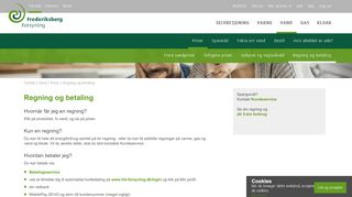 
                            5. Regning og betaling - Frederiksberg Forsyning