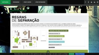 
                            12. Regras de separação - Sociedade Ponto Verde