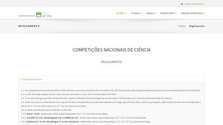 
                            5. Regulamento – CNC - PmatE - Universidade de Aveiro