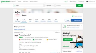 
                            6. Regus - account payable | Glassdoor