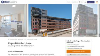 
                            8. Regus München, Laim - Arbeitsräume - Niedrigster Preis - Deskbookers