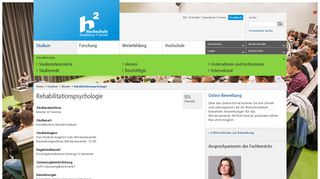 
                            6. Rehabilitationspsychologie - Hochschule Magdeburg-Stendal
