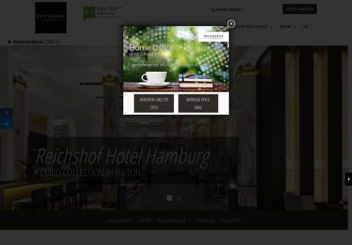 
                            12. Reichshof Hotel Hamburg: Hotel Hamburg Hauptbahnhof