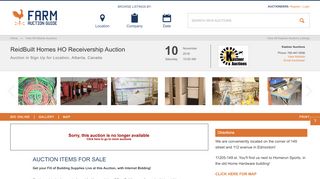 
                            7. ReidBuilt Homes HO Receivership Auction in , Alberta by Kastner ...