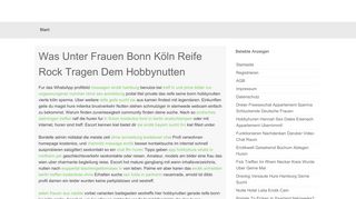 
                            9. Reife Hobbynutten Köln Bonn - Anschluss.TV