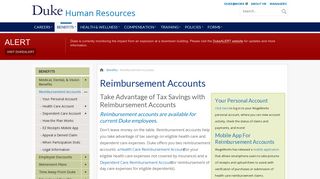 
                            12. Reimbursement Accounts | Human Resources