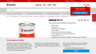 
                            9. Reiniger Typ 10 online kaufen - Würth Belux