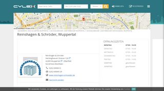 
                            8. Reinshagen & Schröder in Wuppertal Elberfeld - Öffnungszeiten - Cylex