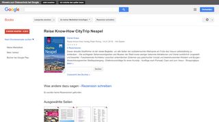 
                            10. Reise Know-How CityTrip Neapel