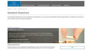 
                            11. Reisebank MasterCard - Bezahlen.de Lexikon | Bezahlen.de