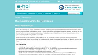 
                            8. Reisebüro und Reiseveranstalter – nutzen Sie die e-hoi Datenbank