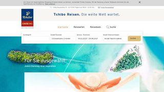 
                            6. Reisen & Urlaub online buchen bei Tchibo Reisen