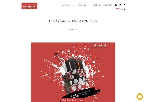 
                            13. Reisenthel | 12% Rebate for TANGS' Members | TANGS Singapore ...