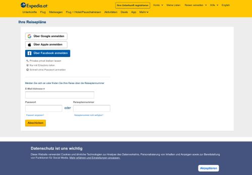 
                            5. Reiseplan ansehen - Expedia.at