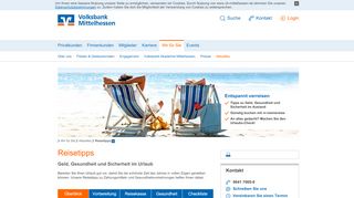 
                            13. Reisetipps - Volksbank Mittelhessen eG