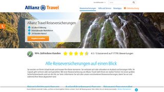 
                            5. Reiseversicherung - Allianz Travel