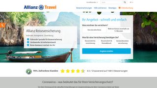 
                            11. Reiseversicherung von Allianz Travel