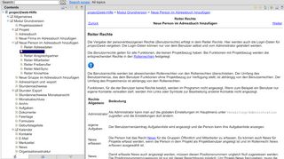 
                            3. Reiter Rechte - project2web