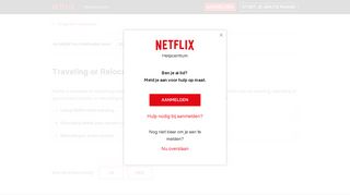 
                            7. Reizen of verhuizen met Netflix - Netflix Help Center