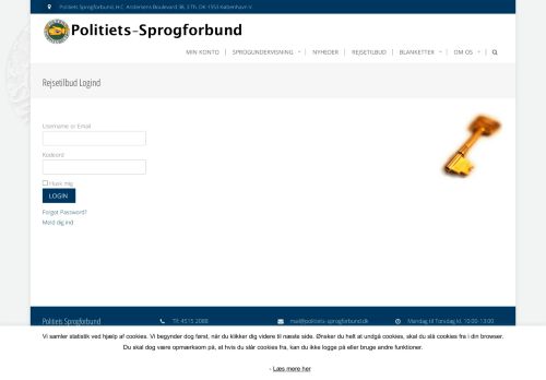 
                            3. Rejsetilbud Logind – Politiets-Sprogforbund