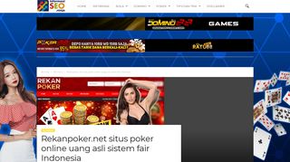 
                            4. Rekanpoker.net situs poker online uang asli sistem fair Indonesia