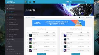 
                            10. Rekorde - League of Legends - LeagueOfGraphs