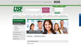 
                            8. Relacionamento - USF - Universidade São Francisco