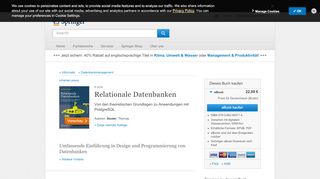 
                            7. Relationale Datenbanken - Von den theoretischen Grundlagen zu ...