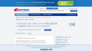 
                            11. Relatório Estrutural - eInforma - Relatórios comerciais | Directório de ...