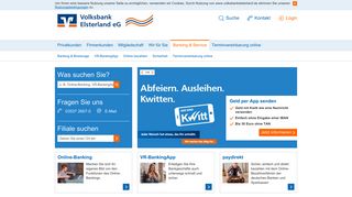 
                            7. Relaunch Online-Banking - volksbank-elsterland