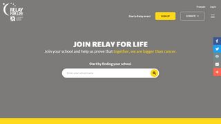 
                            8. Relay For Life at University of Windsor: Returning Participant or User ...