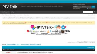
                            4. Release IPTVXtra v2.2.1 - Reworked but Temporary patch up - IPTV Talk