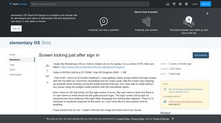 
                            1. release loki - Screen locking just after sign in - elementary OS ...