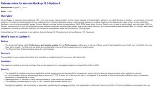 
                            10. Release notes for Acronis Backup 12.5 Update 3.2 - Sign in