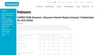 
                            13. Releases | Basware - Basware for investors